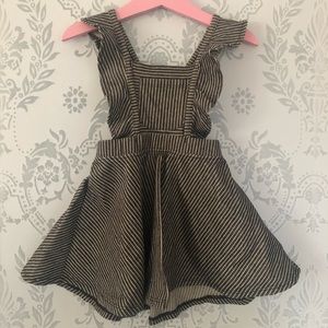 Toddler girls art class jumper